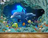 Avikalp MWZ2222 Sea Fishes Stones Underwater Water Ocean HD Wallpaper