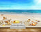 Avikalp MWZ2228 Sea Starfishes Sand Shells Beach Water Ocean HD Wallpaper