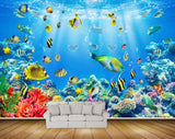 Avikalp MWZ2256 Sea Fishes Anemones Underwater Water Ocean HD Wallpaper