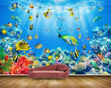 Avikalp MWZ2256 Sea Fishes Anemones Underwater Water Ocean HD Wallpaper