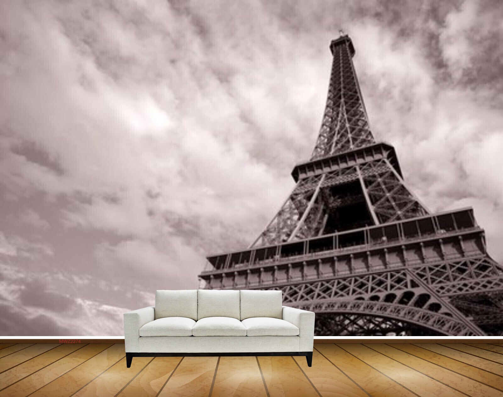 Avikalp MWZ2274 Paris Eiffel Tower Clouds Travel HD Wallpaper