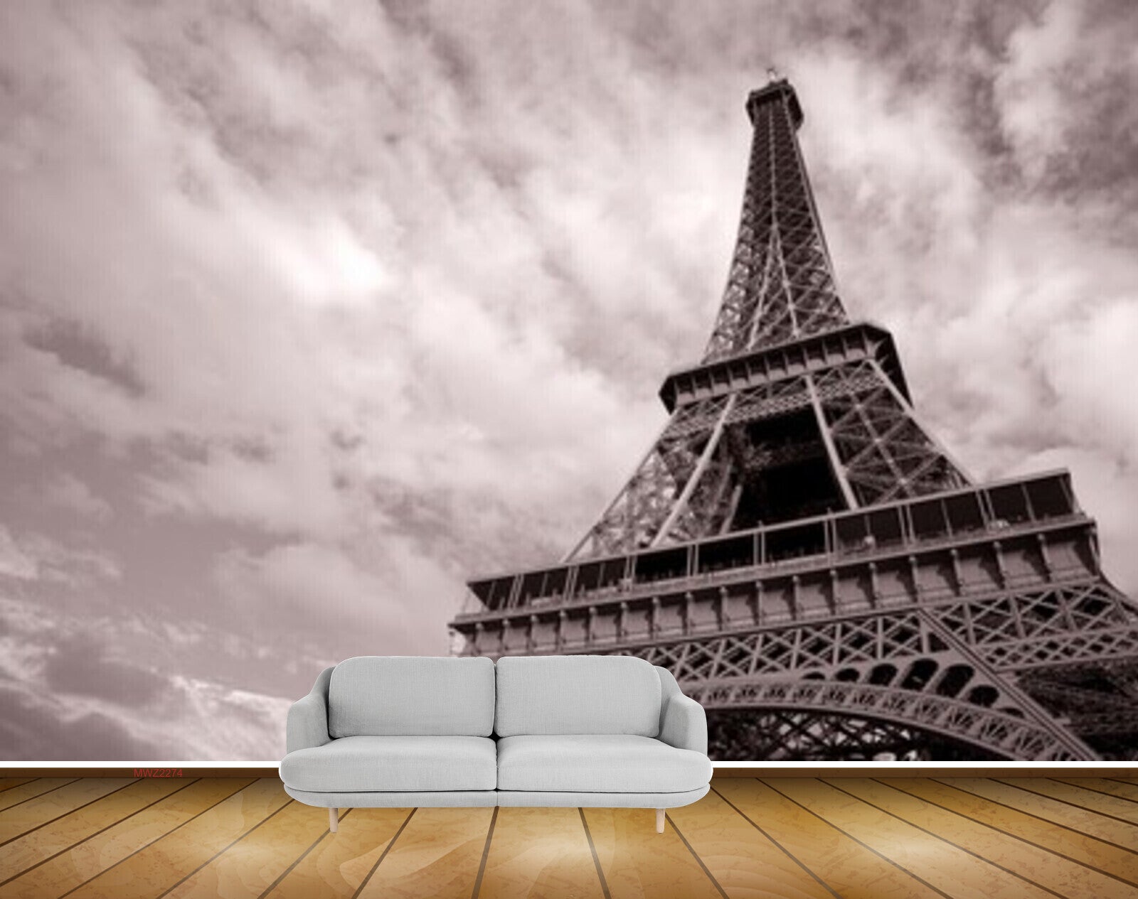 Avikalp MWZ2274 Paris Eiffel Tower Clouds Travel HD Wallpaper