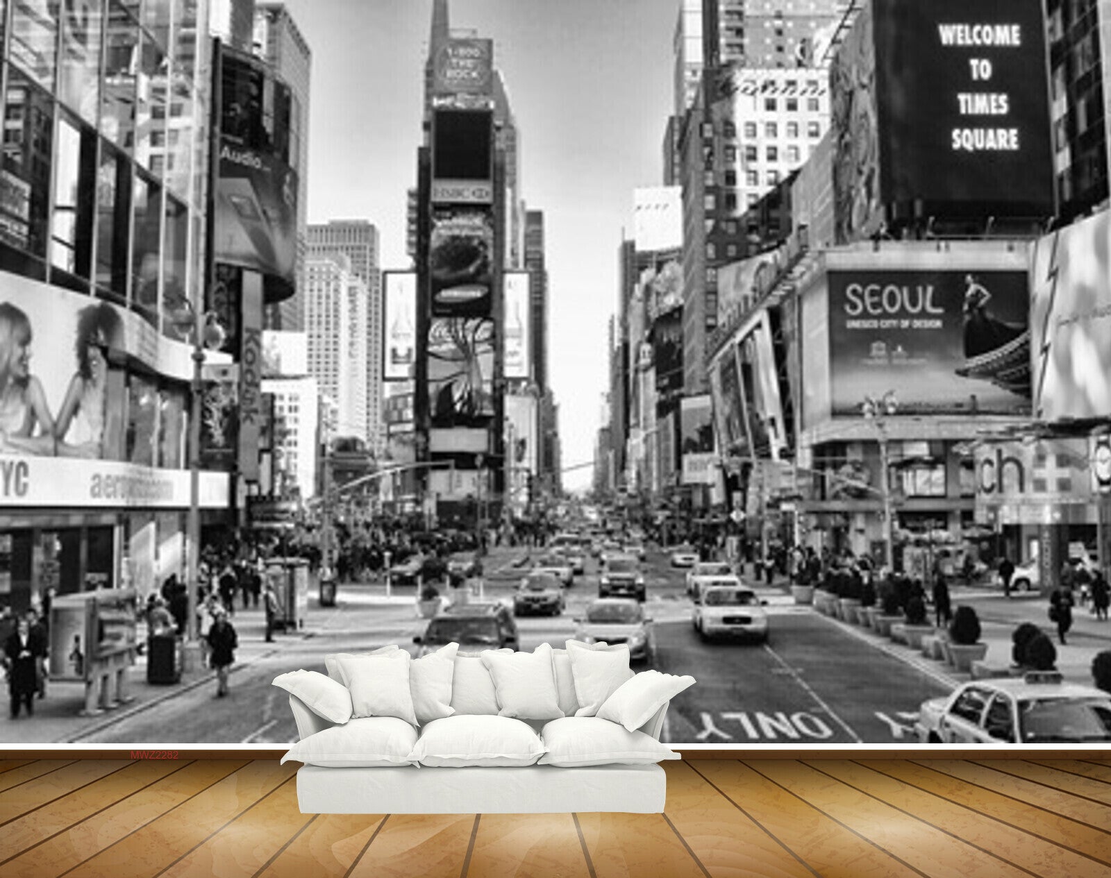 Avikalp MWZ2282 Cars Buildings Roads Trees City Transport Travel New York Times Square HD Wallpaper
