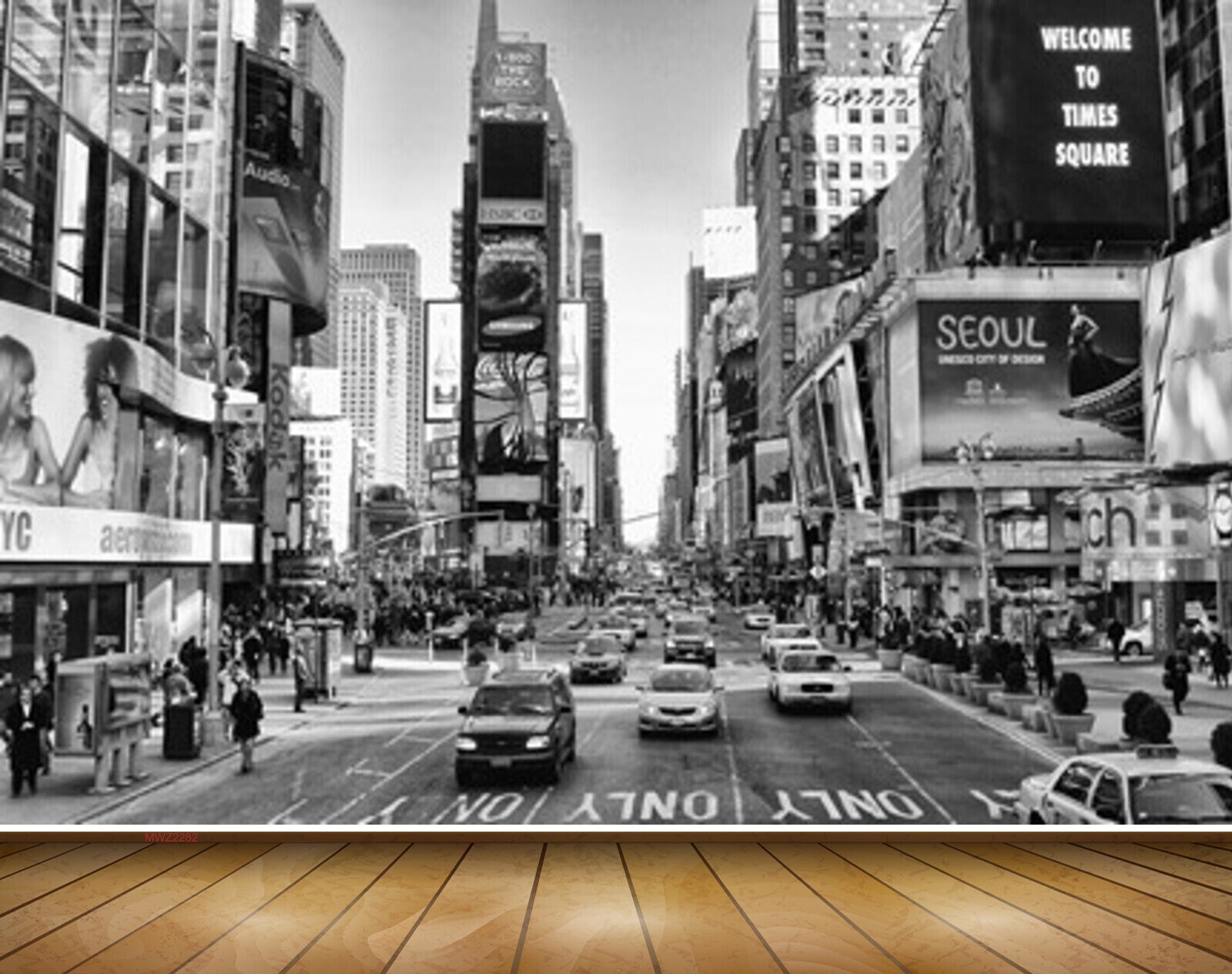 Avikalp MWZ2282 Cars Buildings Roads Trees City Transport Travel New York Times Square HD Wallpaper