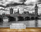 Avikalp MWZ2283 Clouds Monuments Bridges London Bridge Greyscale Travel City HD Wallpaper