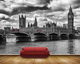 Avikalp MWZ2283 Clouds Monuments Bridges London Bridge Greyscale Travel City HD Wallpaper