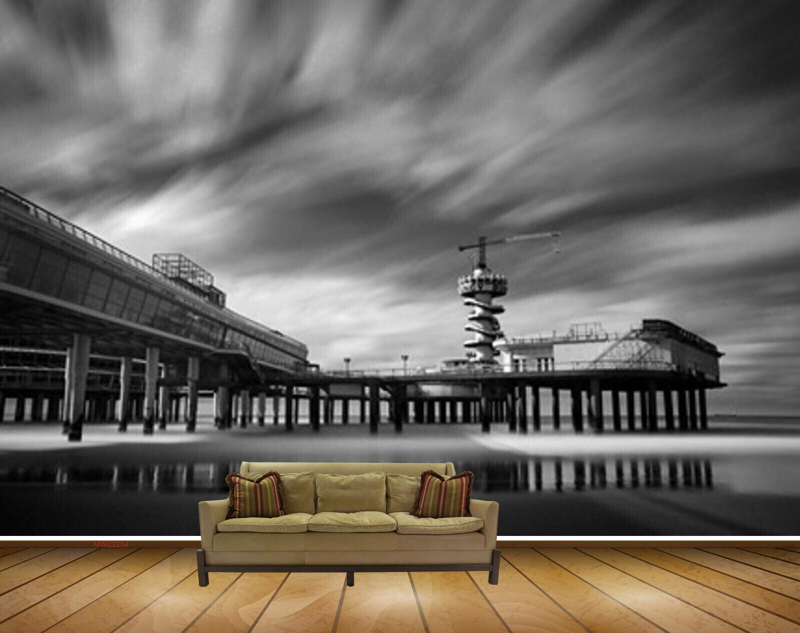 Avikalp MWZ2284 Bridges Towers Clouds HD Wallpaper