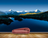 Avikalp MWZ2473 Mountains Himalayas Pond River Lake Water HD Wallpaper