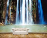 Avikalp MWZ2492 Waterfalls Pond River Lake Water Mountains HD Wallpaper