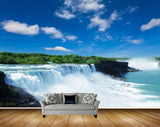 Avikalp MWZ2501 Clouds Trees Waterfalls Pond River Lake Water HD Wallpaper
