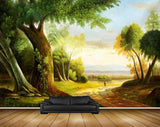 Avikalp MWZ2528 Trees Leaves Man Branches HD Wallpaper