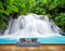 Avikalp MWZ2540 Trees Waterfalls River Water Pond Forest HD Wallpaper