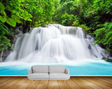Avikalp MWZ2540 Trees Waterfalls River Water Pond Forest HD Wallpaper