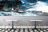 Avikalp MWZ2974 Fighter Tank HD Wallpaper for Cafe Restaurant