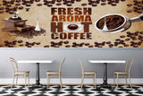 Avikalp MWZ2982 Coffee Beans Powder Cafe HD Wallpaper for Cafe Restaurant
