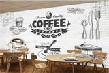 Avikalp MWZ2995 Coffee Spoons Acoustic Guitar Buns HD Wallpaper for Cafe Restaurant