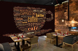 Avikalp MWZ3013 Coffee Cappuccino Expresso Cafe HD Wallpaper for Cafe Restaurant