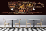 Avikalp MWZ3013 Coffee Cappuccino Expresso Cafe HD Wallpaper for Cafe Restaurant