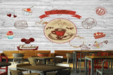 Avikalp MWZ3045 Coffee Chocolate Cup Cakes HD Wallpaper for Cafe Restaurant
