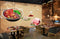 Avikalp MWZ3143 Meat Herbs Rolls Spices HD Wallpaper for Cafe Restaurant