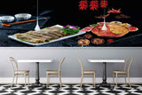 Avikalp MWZ3148 Meat Curries Spices Mirchi HD Wallpaper for Cafe Restaurant