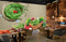 Avikalp MWZ3159 Greenies Carrots Tomatoes HD Wallpaper for Cafe Restaurant