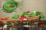 Avikalp MWZ3159 Greenies Carrots Tomatoes HD Wallpaper for Cafe Restaurant
