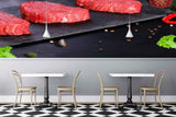 Avikalp MWZ3164 Meat Flesh Spices Herbs HD Wallpaper for Cafe Restaurant