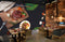 Avikalp MWZ3178 Meat Tomatoes Leaves Masalas HD Wallpaper for Cafe Restaurant