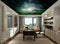 Avikalp MWZ3226 Solar System Galaxy Globe HD Wallpaper for Ceiling