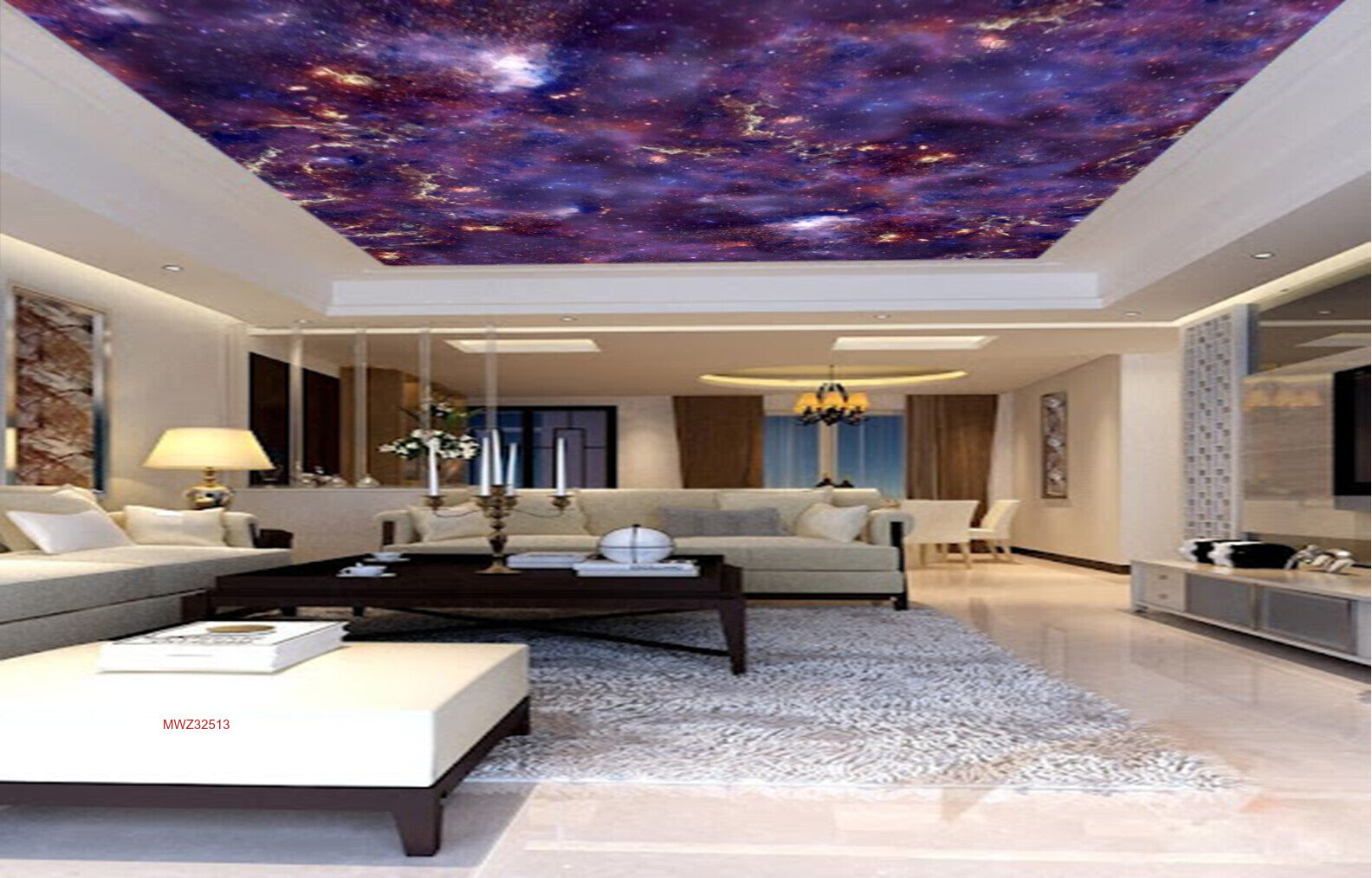 Avikalp MWZ3251 Stars Sky Galaxy HD Wallpaper for Ceiling