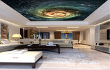 Avikalp MWZ3259 Volcano Red Green Galaxy HD Wallpaper for Ceiling