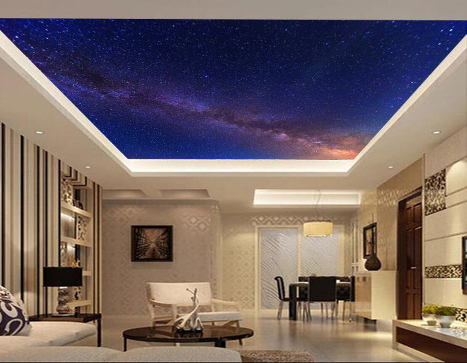 Avikalp MWZ3260 Space Stars Galaxy HD Wallpaper for Ceiling