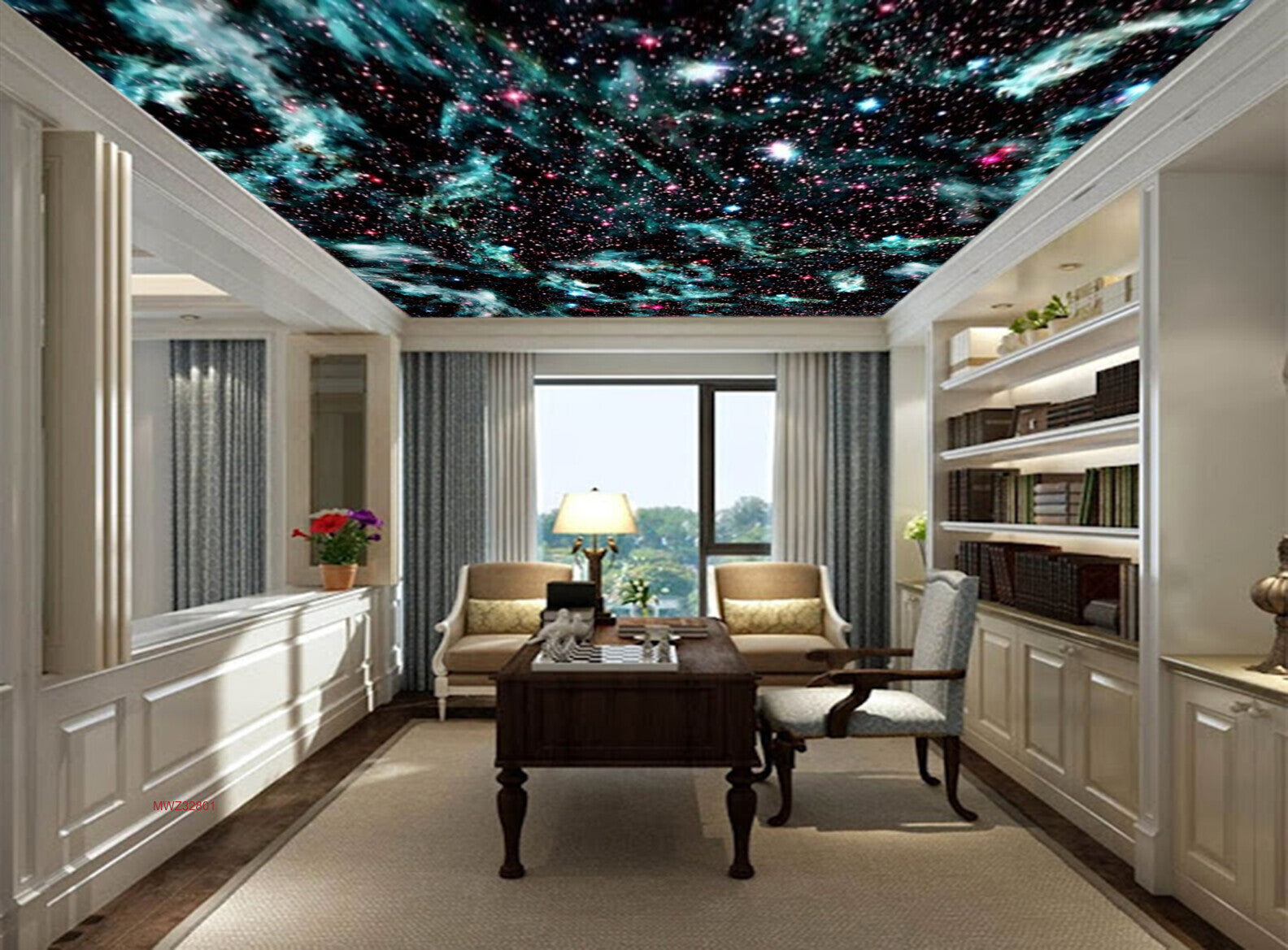 Avikalp MWZ3280 Stars Galaxy HD Wallpaper for Ceiling