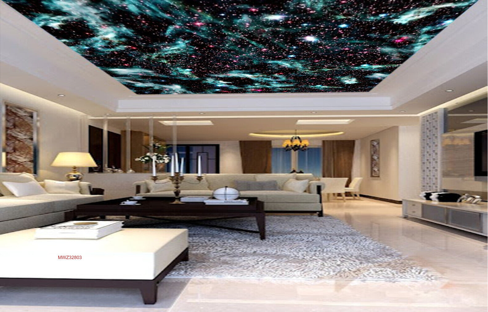 Avikalp MWZ3280 Stars Galaxy HD Wallpaper for Ceiling