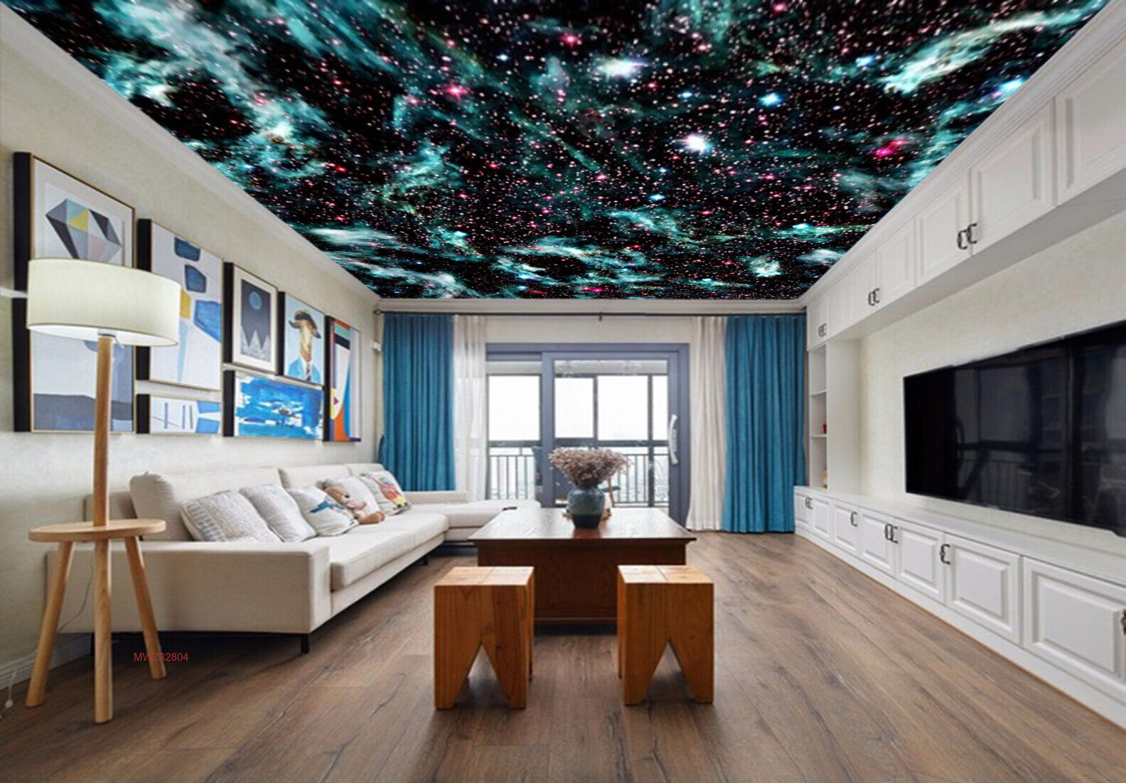 Avikalp MWZ3280 Stars Galaxy HD Wallpaper for Ceiling