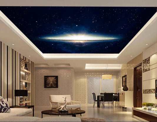 Avikalp MWZ3296 Sun Galaxy Stars HD Wallpaper for Ceiling