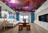 Avikalp MWZ3313 Colourful Waves Sky Galaxy HD Wallpaper for Ceiling