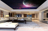 Avikalp MWZ3326 Planets Stars Sky Moon HD Wallpaper for Ceiling