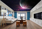 Avikalp MWZ3326 Planets Stars Sky Moon HD Wallpaper for Ceiling