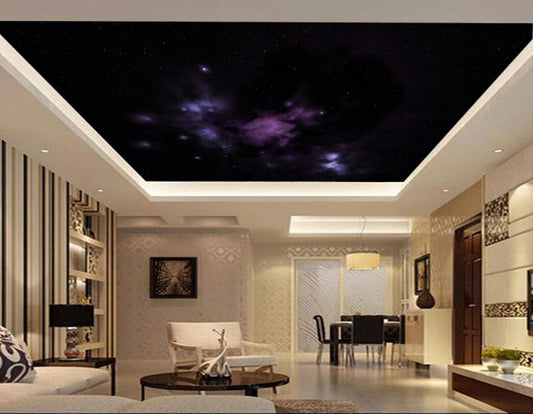 Avikalp MWZ3327 Space Moon Stars HD Wallpaper for Ceiling