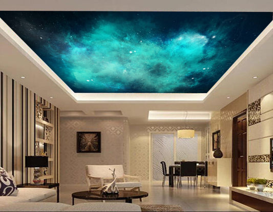 Avikalp MWZ3336 Clouds Stars Sky HD Wallpaper for Ceiling