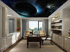 Avikalp MWZ3342 Globe Moon Stars Planets HD Wallpaper for Ceiling