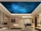 Avikalp MWZ3358 Space Blue Sky Stars HD Wallpaper for Ceiling