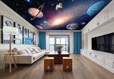 Avikalp MWZ3368 Solar System Earth Stars Sun HD Wallpaper for Ceiling