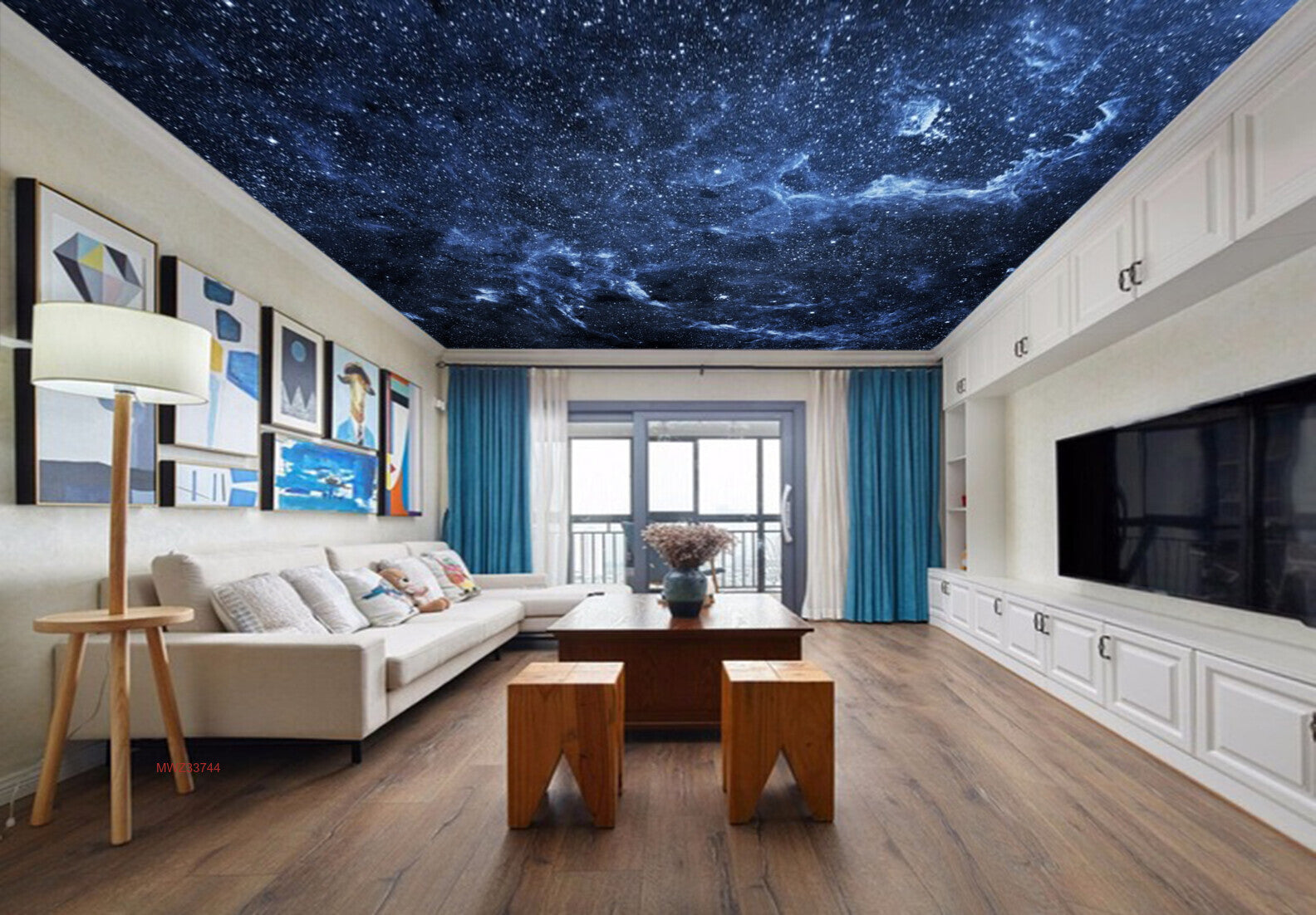 Avikalp MWZ3374 Sky Stars Galaxy HD Wallpaper for Ceiling