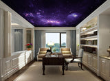 Avikalp MWZ3378 Purple Space Stars HD Wallpaper for Ceiling