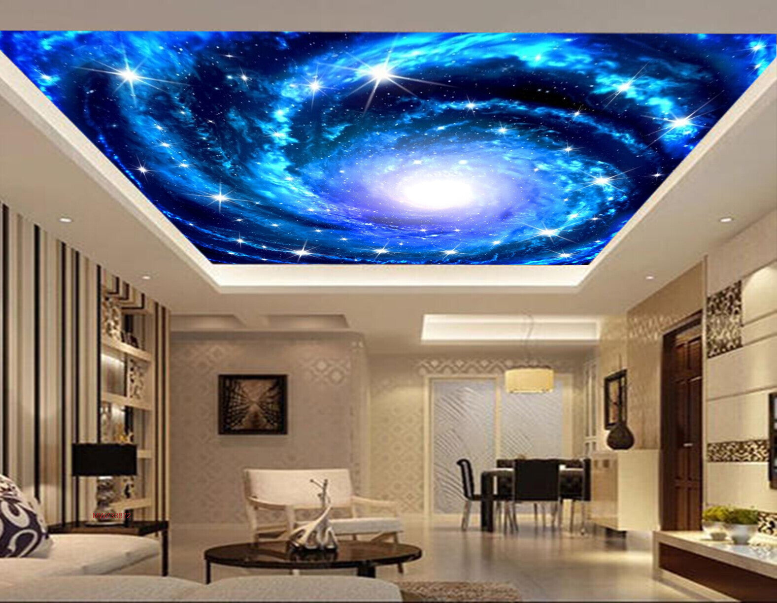 Avikalp MWZ3387 Sky Stars Galaxy HD Wallpaper for Ceiling