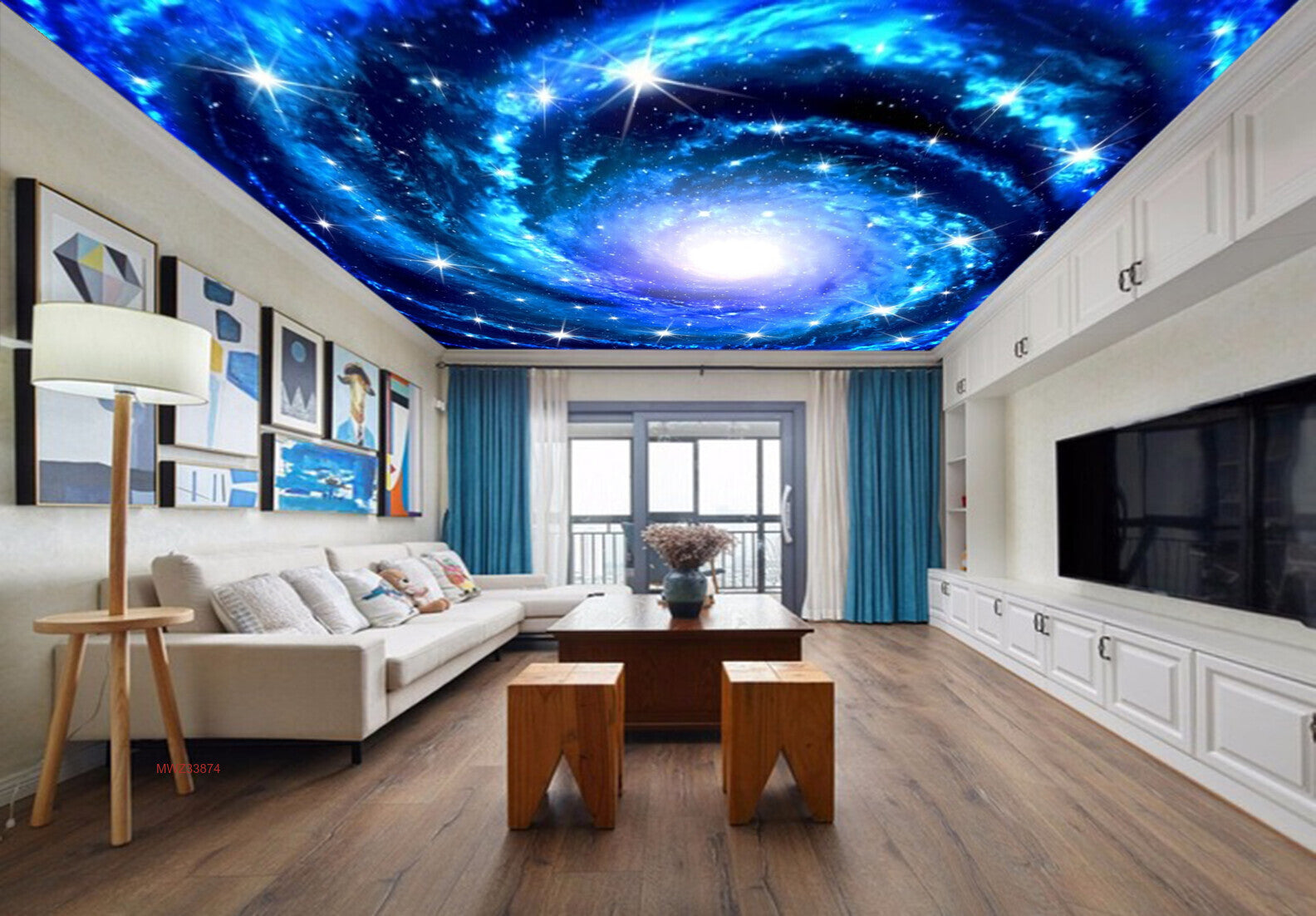 Avikalp MWZ3387 Sky Stars Galaxy HD Wallpaper for Ceiling