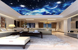 Avikalp MWZ3405 Moon Stars Clouds HD Wallpaper for Ceiling